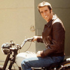 Arthur Fonzarelli Happy Days motorkerékpár